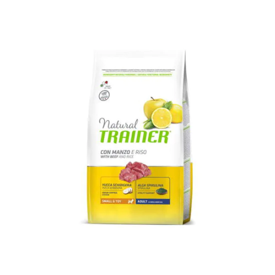 Trainer Natural hrana za pse Adult Small&Toy - Govedina i pirinač 2kg
