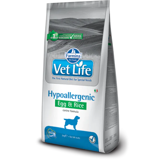 Vet Life veterinarska dijeta dog HYPOALLERGENIC EGG & RICE 2kg