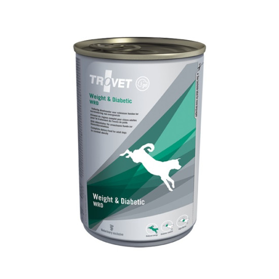 Trovet Weight & Diabetic veterinarska dijeta za pse  konzerva 400g
