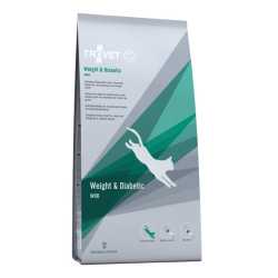 Trovet Weight & Diabetic veterinarska dijeta za mačke 3kg