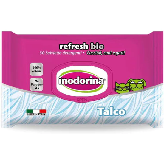 Inodorina Vlažne maramice - Talcum 110kom